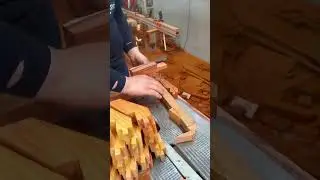 Elbow wood dowel cutting process- Good tools and machinery make work easy