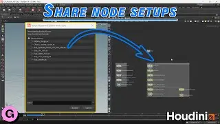 Node Share - Ak Shelf Tool Houdini | Hoduini node sharing tool | Gumroad