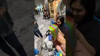 Nagita Slavina dan Caca Tengker Beli Kue Lapis Warna-warni