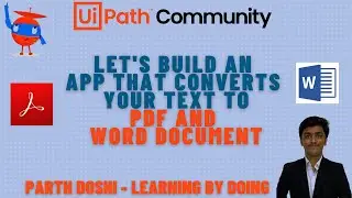 Let's Build An App That Converts Your Text To PDF And Word Document