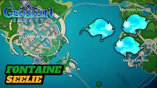 SEELIE LOCATIONS IN FONTAINE PART 3! (GUIDE) | Genshin Impact