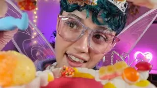 ASMR Tooth Fairy Cleans & Eats Your Candy Teeth 🧚‍♀️🦷 (tooth fairy rp, candy eating, whispered)