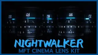 GH6 Low-Light Night Walker 16mm & 75mm T/1.2 MFT Cinema Lens Review