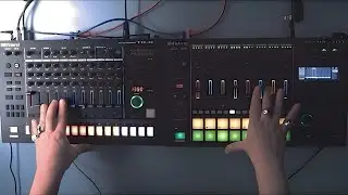 ROLAND TR 8S + ROLAND MC-707 TECHNO JAM #1