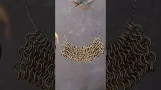 Making Chainmail Bracelet out of Metal Wire