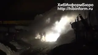 Пожар в гаражах 29 января