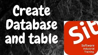 phpMyAdmin structure | how to create database and table in phpMyAdmin