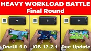 Heavy Workload Test (Final Round) - Pixel 8 Pro vs iPhone 15 Pro Max vs S23 Ultra