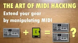 The Art of MIDI Hacking: Extend your gear (converting Analog Four to a 