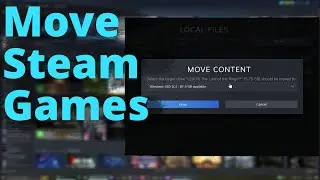 Move Steam Games to a Different Drive