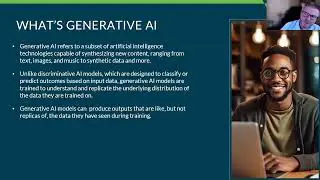 Generative AI Overview in 90 Seconds