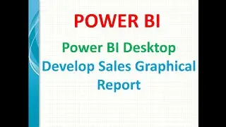 Power BI Tutorials | Sales data in Graphical format in Power BI | Power BI Sales Dashboard