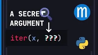 Python's secret second argument to iter()