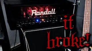 Randall Diavlo RD100 Tube Amp repair & Bias