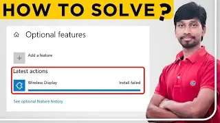 How To Fix Optional Features App Installation Failed Massage? [Hindi]