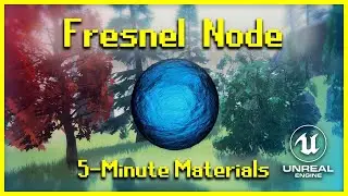 The Fresnel Node | 5-Minute Materials [UE4]