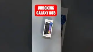 Samsung Galaxy A05 ASMR Unboxing 