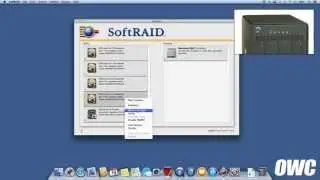 Managing a RAID in an OWC ThunderBay 4 Using SoftRAID 5