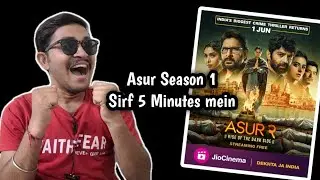 Asur Season 1 Recap | Asur Season 1 Full Story In 5 Mins | Asur Season 2 | Jio Cinema, Voot Select