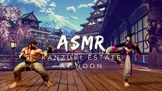 1 Hour Birds chirping, River, Barefoot Tapping sounds 4 Relaxing and Sleep 🌸 SFV ASMR - Ryu VS Juri