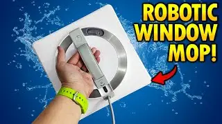 I have a ROBOT that MOPS my WINDOWS! (Ecovacs Winbot W2 Omni)