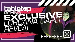 DISNEY LORCANA EXCLUSIVE CARD REVEAL: The Enchanted Maleficent – Tabletop Gaming
