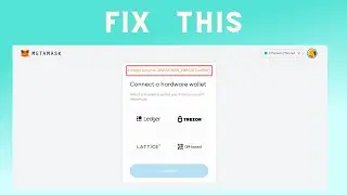 How to Fix “UNKNOWN ERROR 0X650F” in MetaMask