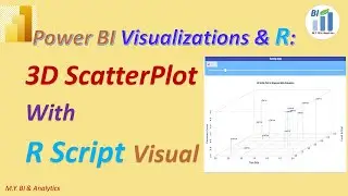 Power BI Advanced Visualizations: 3D Scatterplot with Interactive Rotation View by R Script Visual