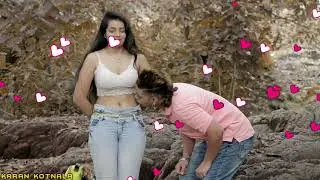 Kissing prank on girl stomach gone right