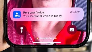 How To Create Personal Voice iOS 17