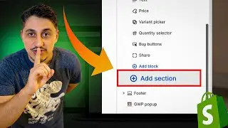 How to Create Custom Shopify Sections with Tailwind Components (EASY METHOD)