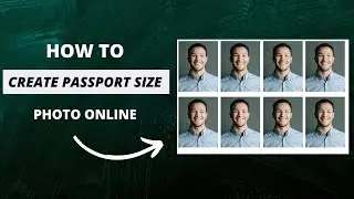 How To Create Passport Size Photo Without Photoshop | Print photo at Home