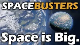 Space Busters | What Would Life-Sized Planets Look Like? | Space Engineers