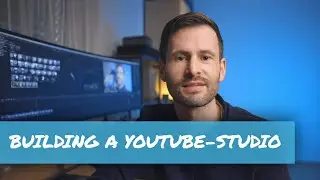 Building a youtube studio out of the most boring room