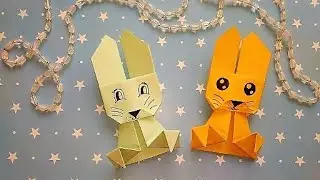 ЗАЯЦ ИЗ БУМАГИ / ОРИГАМИ ЗАЙЧИК / КРОЛИКИ ОРИГАМИ ИЗ БУМАГИ / DIY Origami paper rabbit