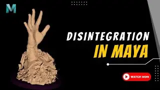 Maya hand disintegraton | Disintegration in Maya