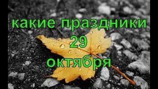 какой сегодня праздник? \   29 октября \ праздник каждый день \ праздник к нам приходит \ есть повод