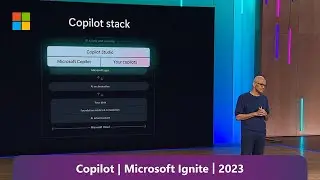 Microsoft Copilot: Satya Nadella at Microsoft Ignite 2023