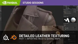 Create Realistic Leather Texture w/ Madina Chionidi | Part 1: Importing Mesh & Baking Maps
