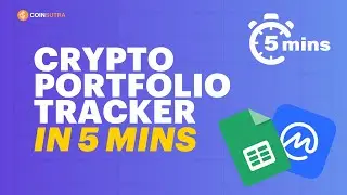 How To Build a Crypto Portfolio Tracker in Google Sheets 📈 Real-Time Portfolio Tracker