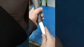 Вот это да! 😳 Как быстро и просто надень плотный чехол на трубу! Сантехники в шоке! 