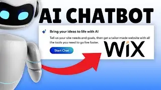 How To Use WIX AI Chatbot To Create Website | Explore AI Tools on WIX ✨️