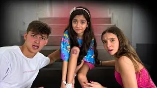 MINHA IRMÃ MAIS NOVA CAIU DA ESCADA!