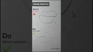best tips to draw perfect mouth