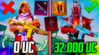 😱 ПЕРВЫЙ МИФИК и УДАЧНАЯ ПРОКАЧКА АККАУНТА на 32000 UC В PUBG MOBILE! ПРОКАЧАЛ АККАУНТ В ПУБГ МОБАЙЛ