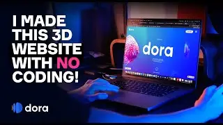 How to make a 3D website with no coding | Dora tutorial