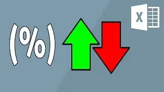 How to calculate the percentage change in Excel