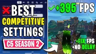 Fortnite C5 Season 2 - How to FIX FPS Drops and 0 Input Latency on ANY PC!✅