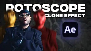 ROTOSCOPE CLONE FLASH EFFECT (After Effects Tutorial)