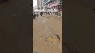 Potholes of Bengaluru. 